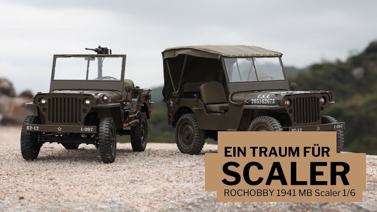 Rochobby 1941 MB Scaler 1:6 4WD - Crawler